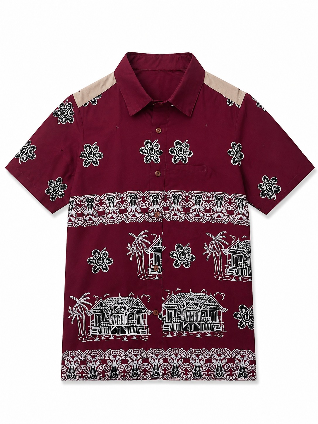 Kemeja Batik Khas Banyuasin