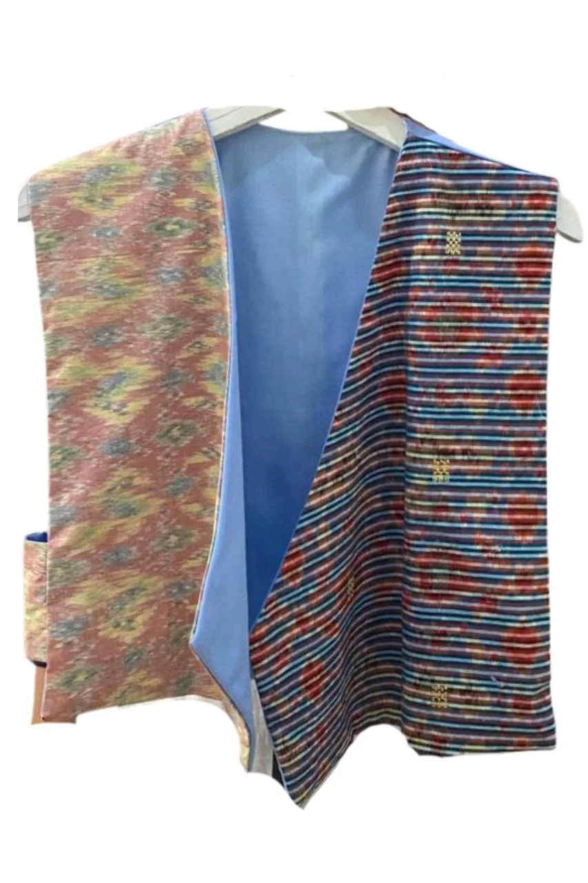 Vest Blongket Mix 2 Motif Warna